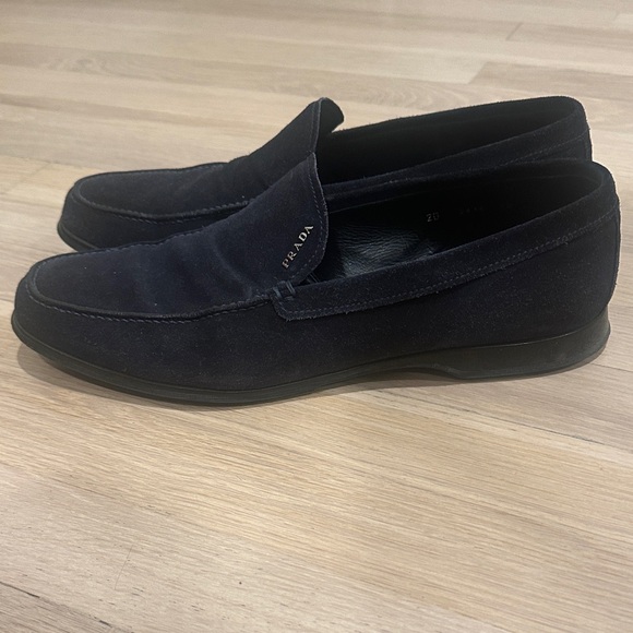 Prada Loafers Navy sz 11 - Picture 1 of 7